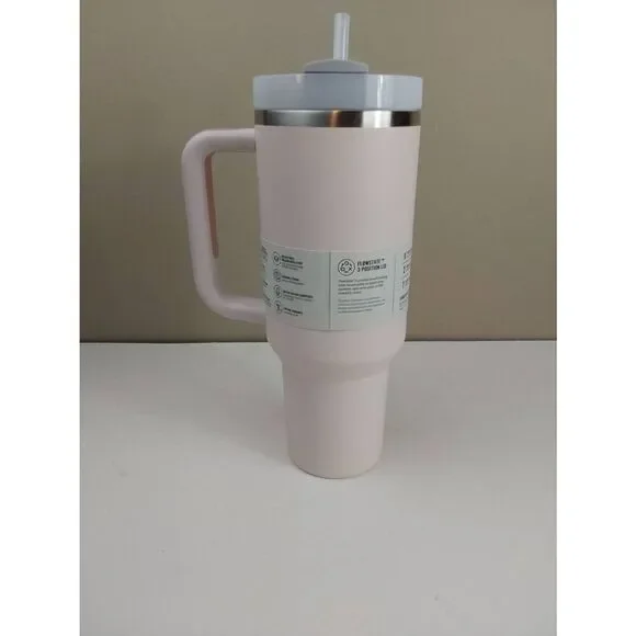 Stanley Quencher H2.0 40 oz Tumbler New Rose Quartz - Picture 4 of 6